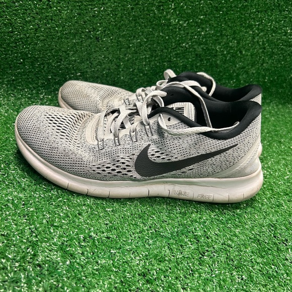 Nike Running Shoes Women’s 9.5 Free RN White Pure Platinum 831509-101 - Picture 3 of 7
